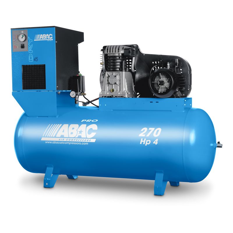 Stationary Air Compressors 270 liters, 3 to 5.5 HP ABAC International